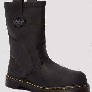 Dr. Martens Men's Black Industrial Pull-On Boots